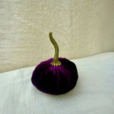 Small Velvet Pumpkin