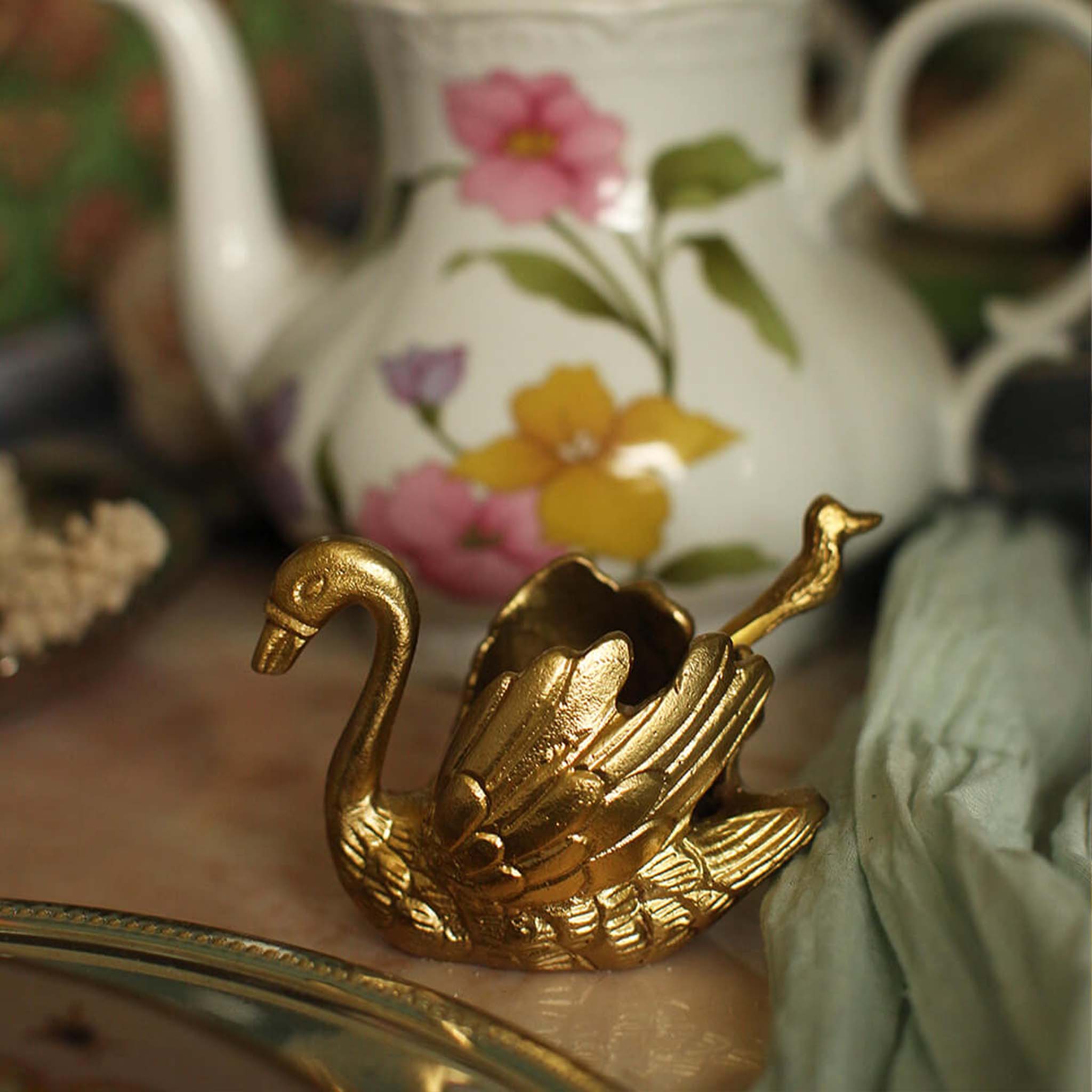 Serena Swan Condiment Set