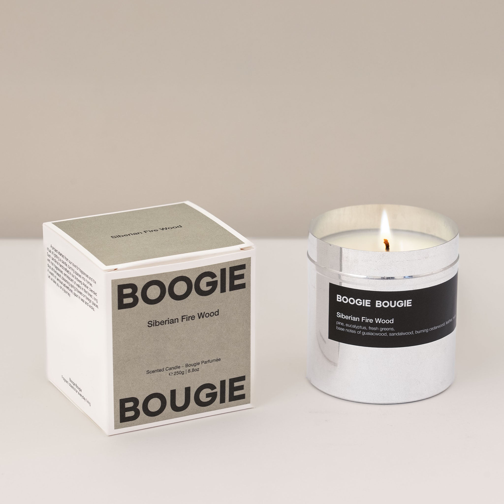 Siberian Fire Wood Scented Candle