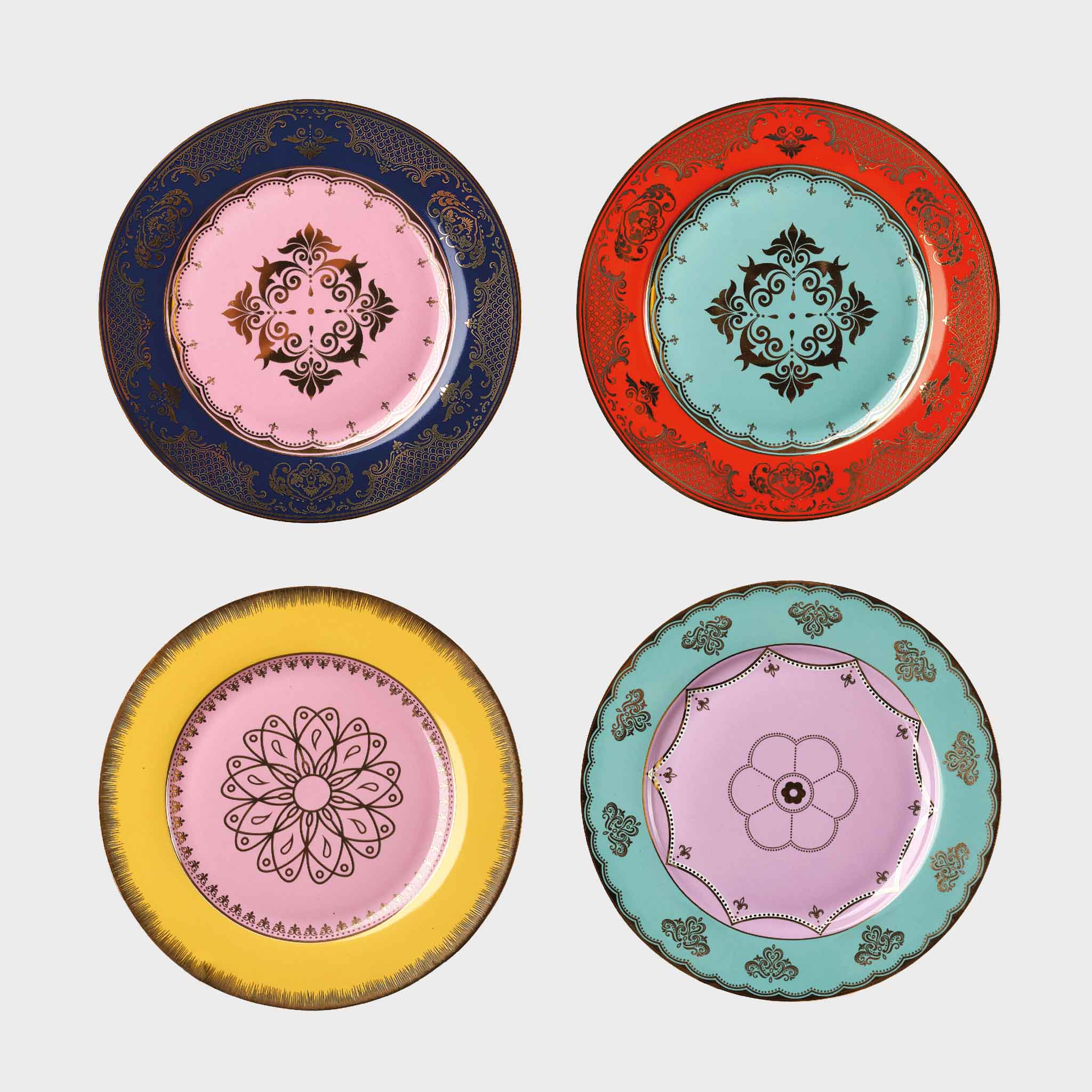 Grandpa Side Plate - Set of 4