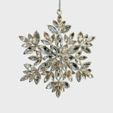 Silver Frame Snowflake Ornament