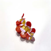 Pink Snake Hair Clip