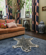 Snowy Tiger Rug - Large