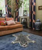 Snowy Tiger Rug - Large