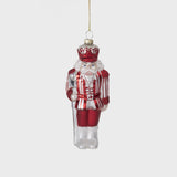 Glass Soldier Ornaments