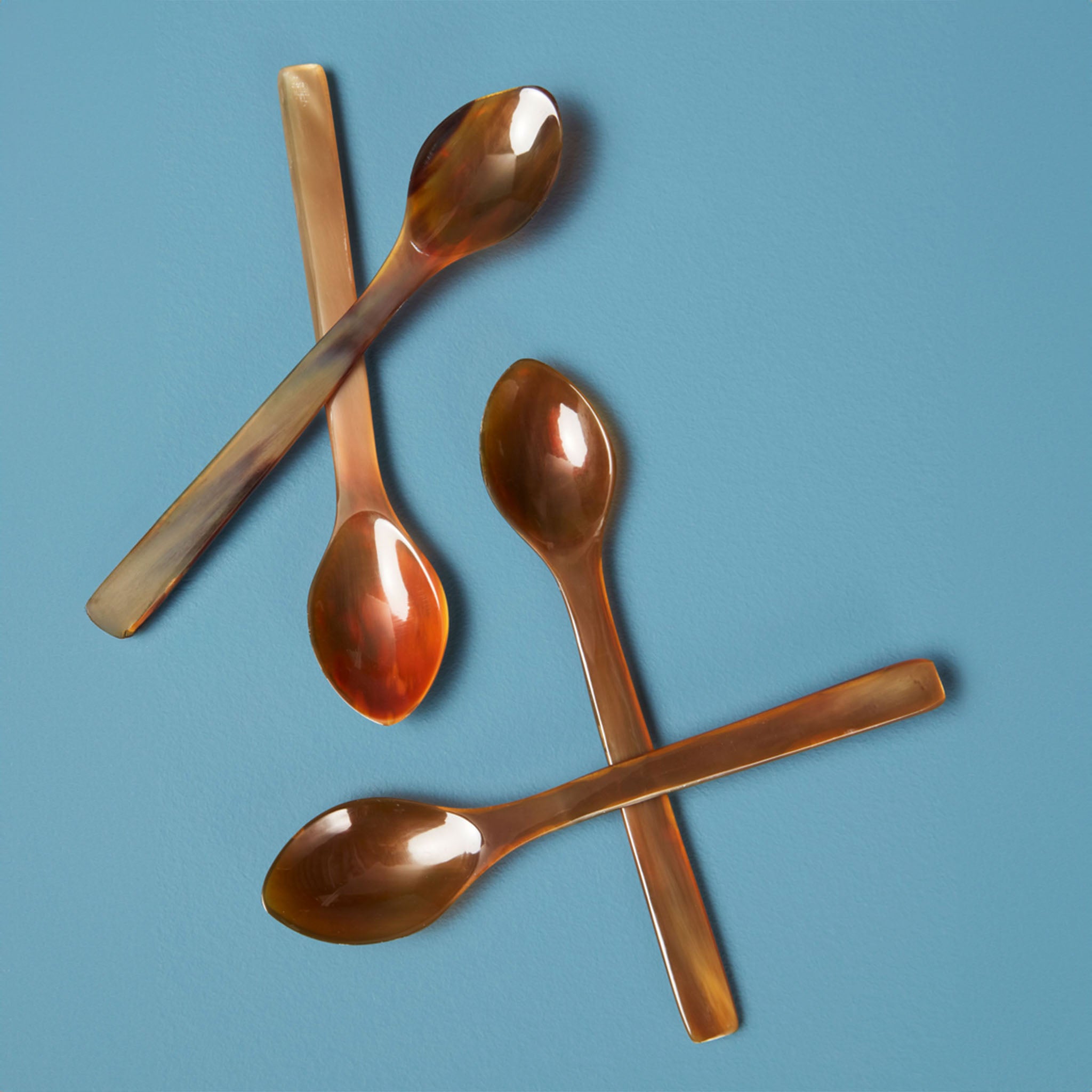 Horn Spoon - Set of 4