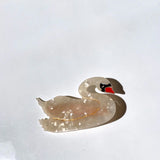 White Swan Hair Clip