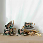 Jungle Black Espresso - Set of 6