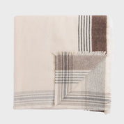 Plaid Cashmere Throw