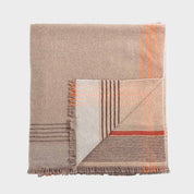 Plaid Cashmere Throw