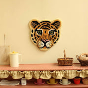 Cloudy Tiger Head Rug