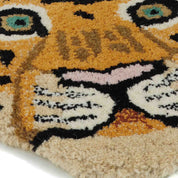Cloudy Tiger Head Rug