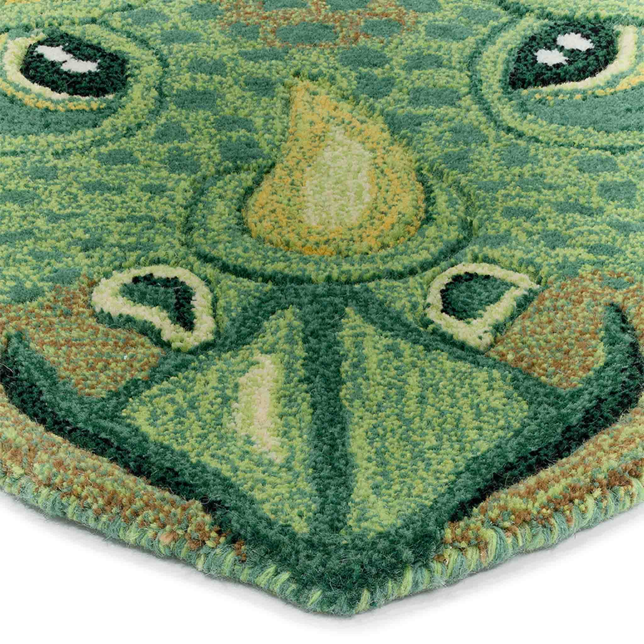 Triceratops Head Rug